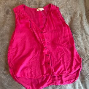 Cloth & Stone Small Pink Tank